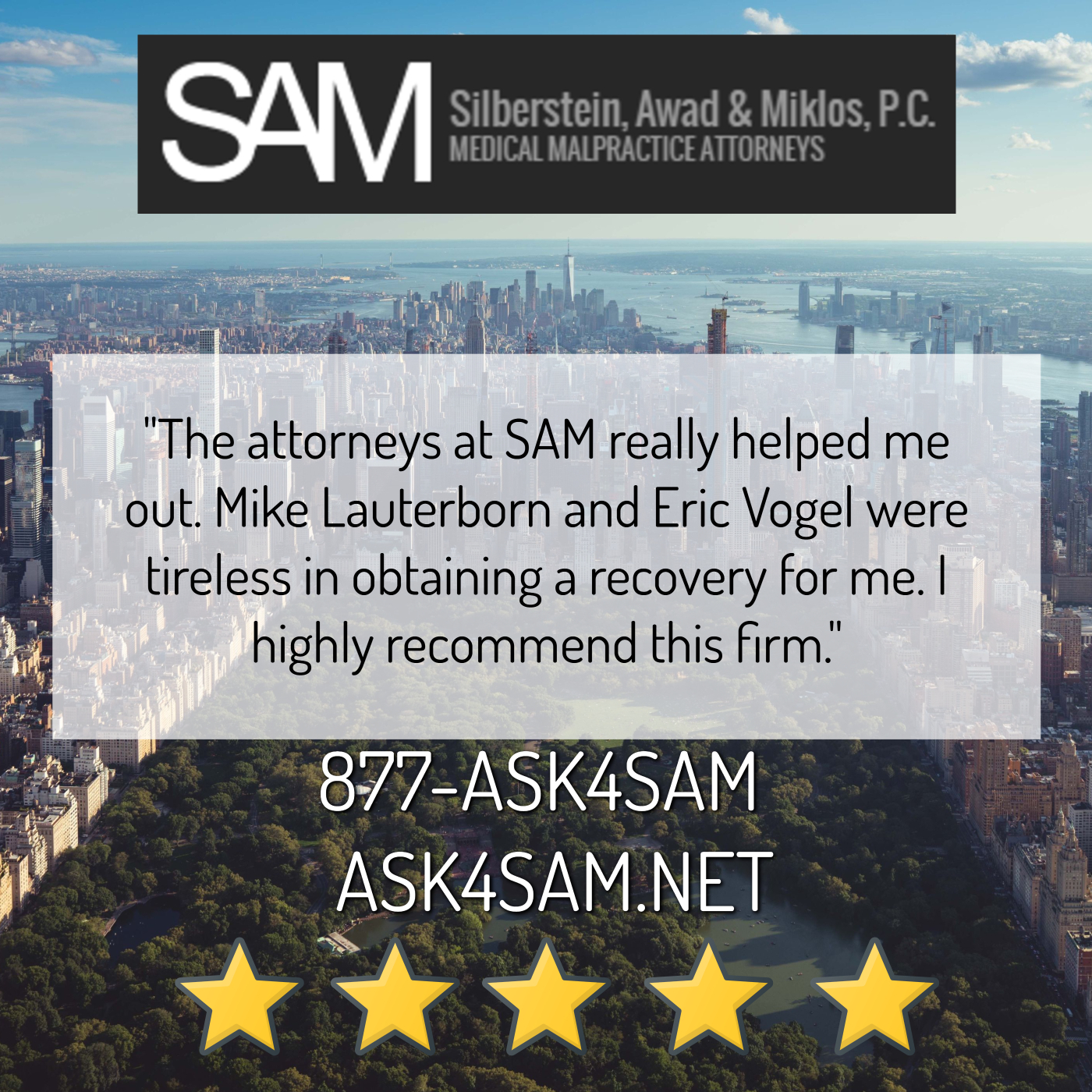 877-ASK4SAM | The New York Personal Injury Podcast